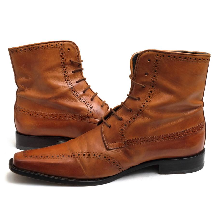 DSQUARED2（ディースクエアード） レースアップブーツ 323462 牛革