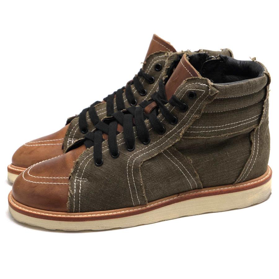 ISAMU KATAYAMA BACKLASHホーインレザースニーカー