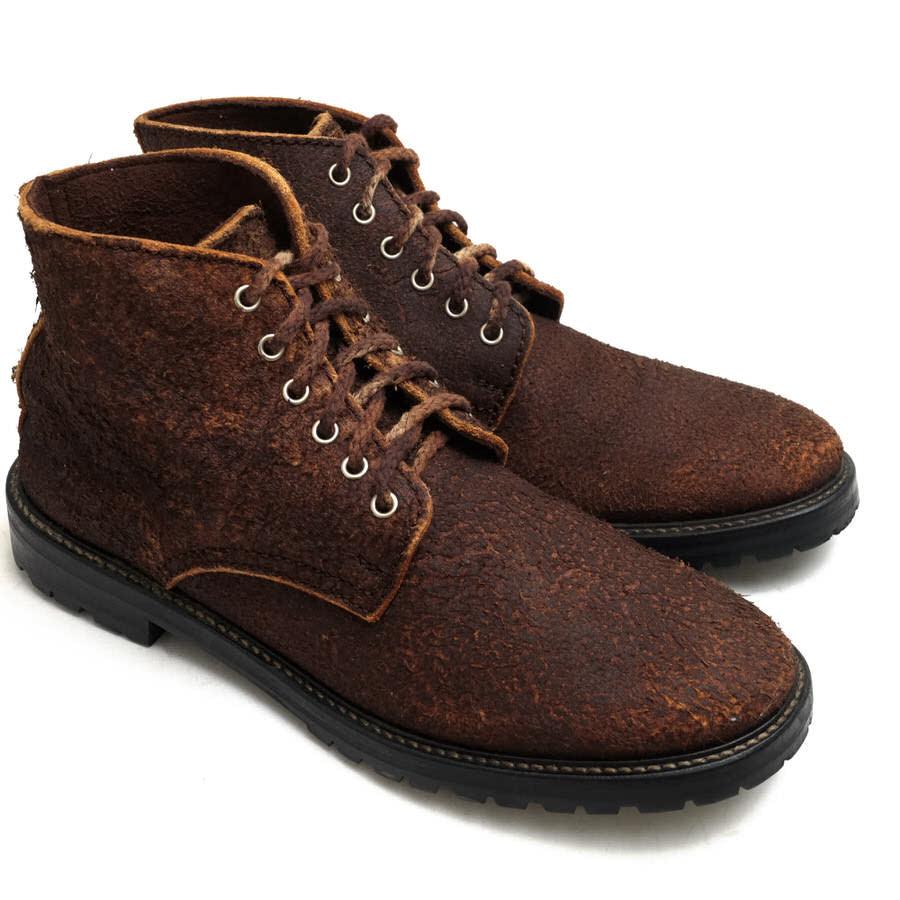 COMME des GARCONS HOMME / チャッカブーツ/--/BRW/レザー COMME des GARCONS コムデギャルソン チャッカブーツ HOMME オム 牛革