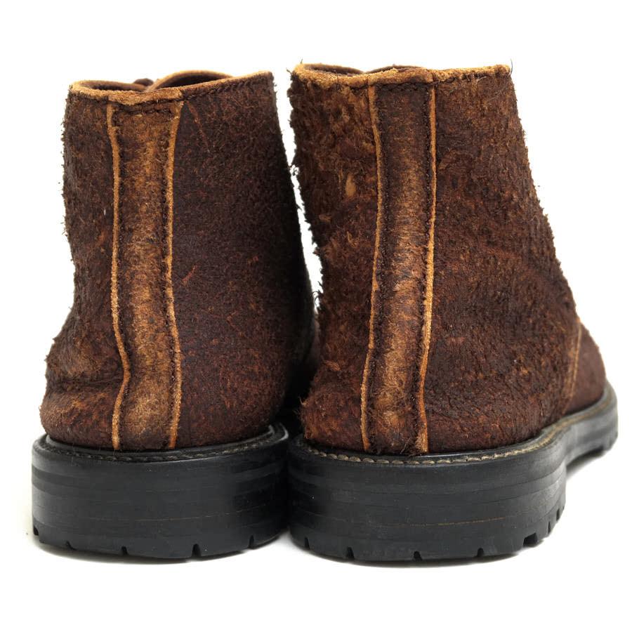 2点まとめ コムデギャルソンオム チャッカブーツ ブラウンとブラック 楽天市場】【中古】 コムデギャルソン オムドゥ×ドクター