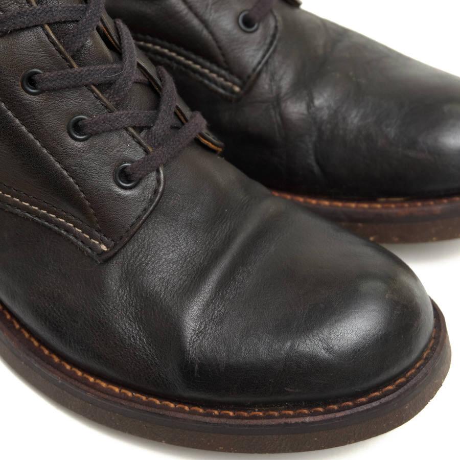 ミスターオリーブ レースアップブーツ ME504 POLISHED STEER