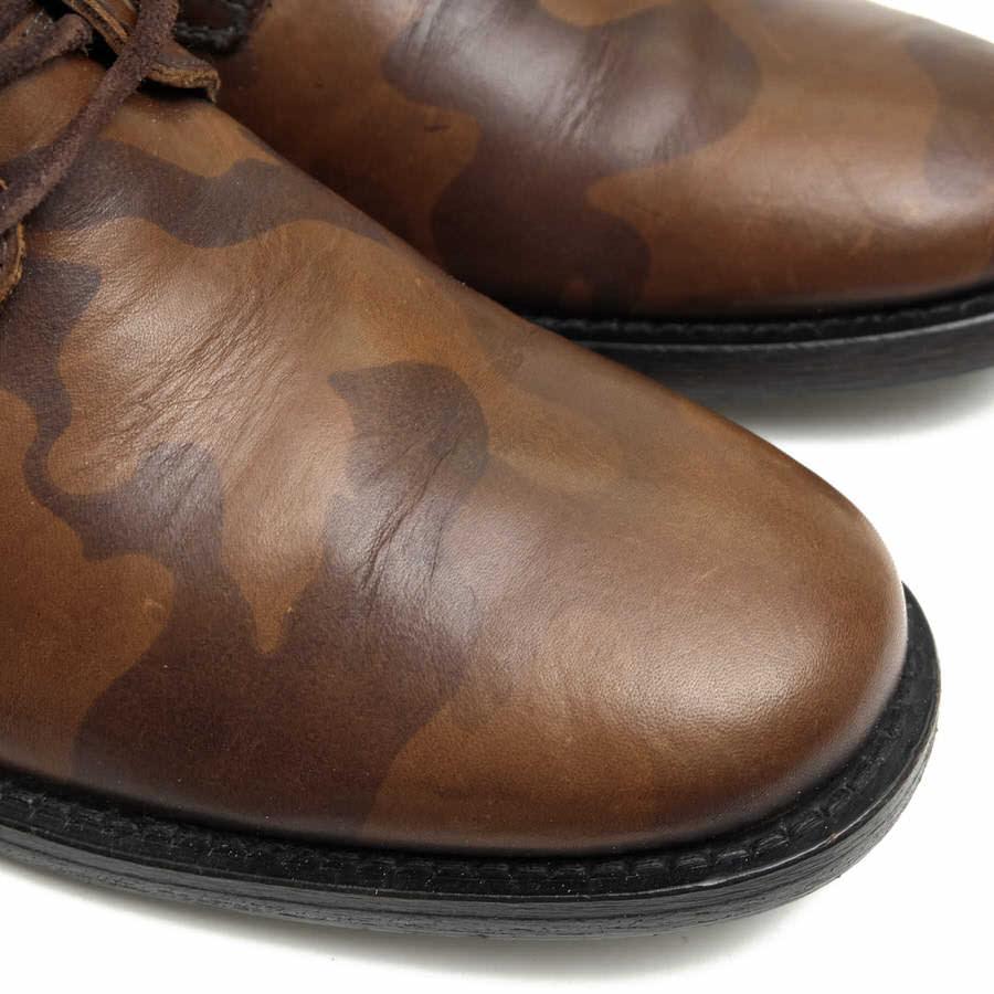 BUTTERO（ブッテロ） レースアップブーツ B1101 牛革 BROKEラスト 迷彩