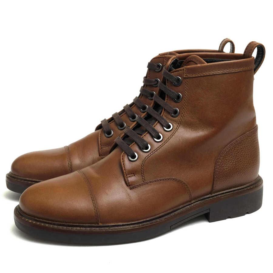 COACH コーチ レースアップブーツ FG1604 HENRY CAP TOE BOOT 牛革