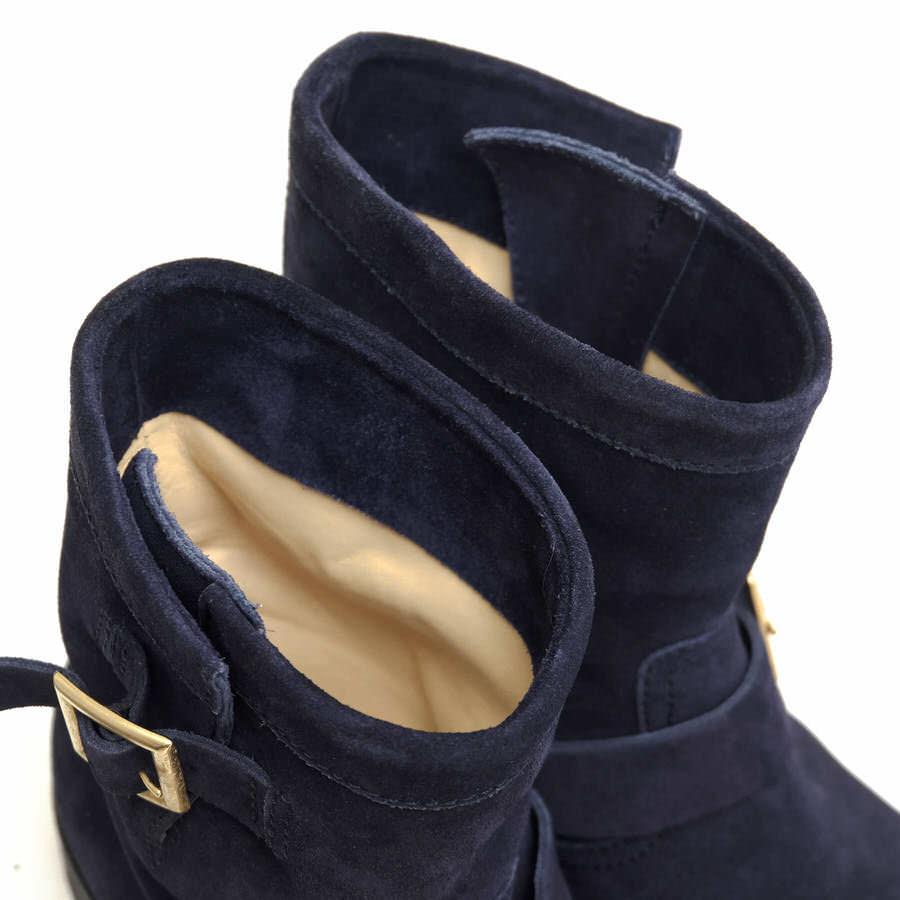 ○ジミーチュウ Jimmy Choo 牛革 エンジニアブーツ 143 Youth ショートブーツ レディース 【中古】 中古 JIMMY CHOO（ジミーチュウ） エンジニアブーツ 143 Youth 牛革