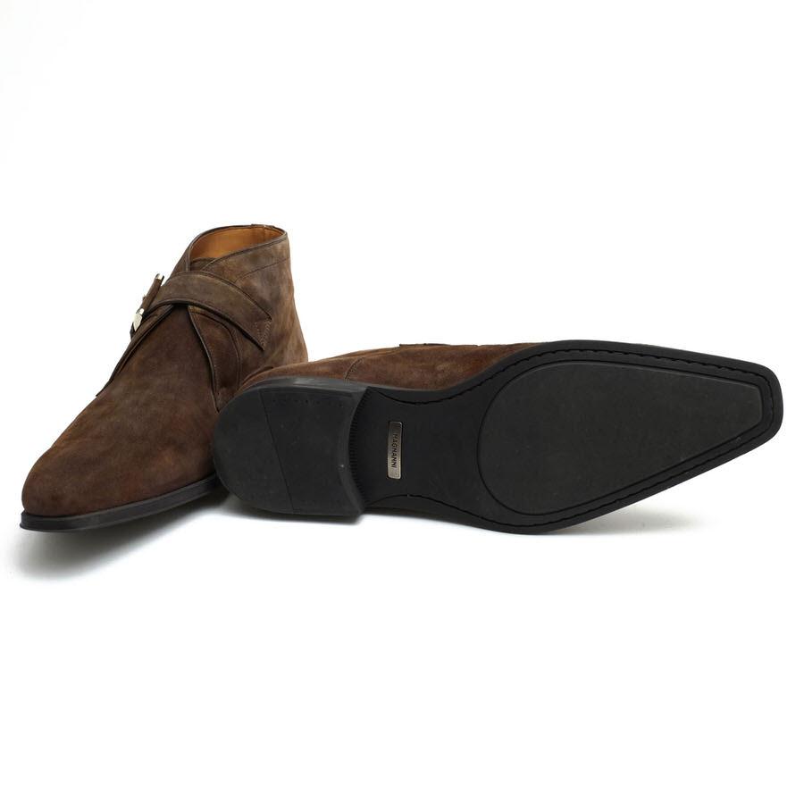 Magnanni チャッカブーツ ダークブラウン camexbolivia.com