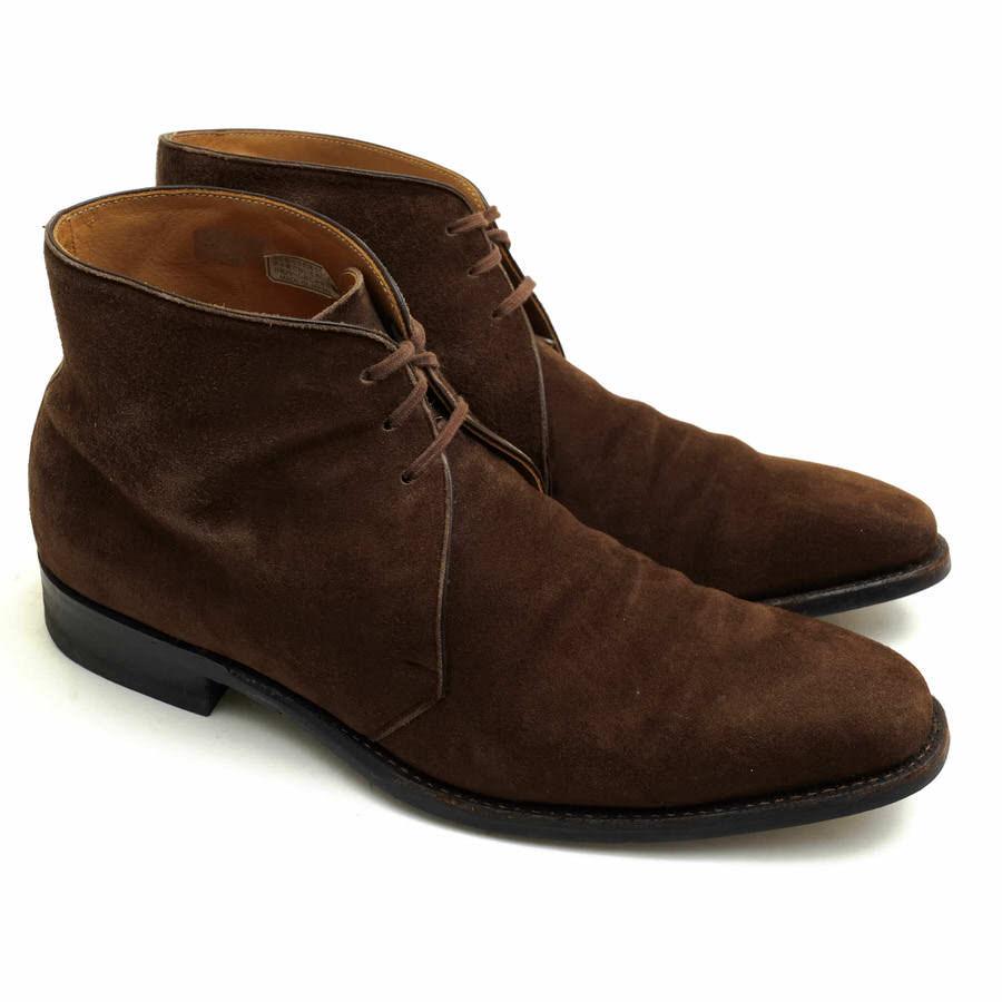 REGAL（リーガル） チャッカブーツ 413R 牛革 チゼルトゥ プレーントゥ