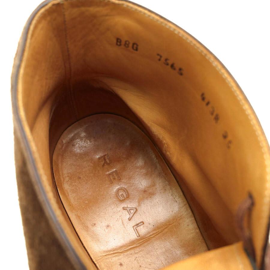 REGAL（リーガル） チャッカブーツ 413R 牛革 チゼルトゥ プレーントゥ