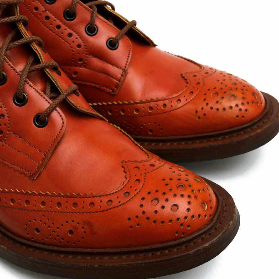 ○トリッカーズ Tricker´s ポールスミス Paul Smith別注 牛革 レース