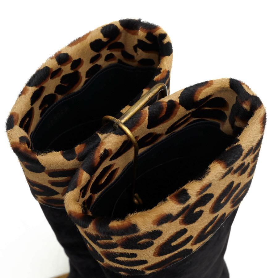 LOUIS VUITTON（ルイ・ヴィトン） ヴィトン ロングブーツ 牛革 ハラコ