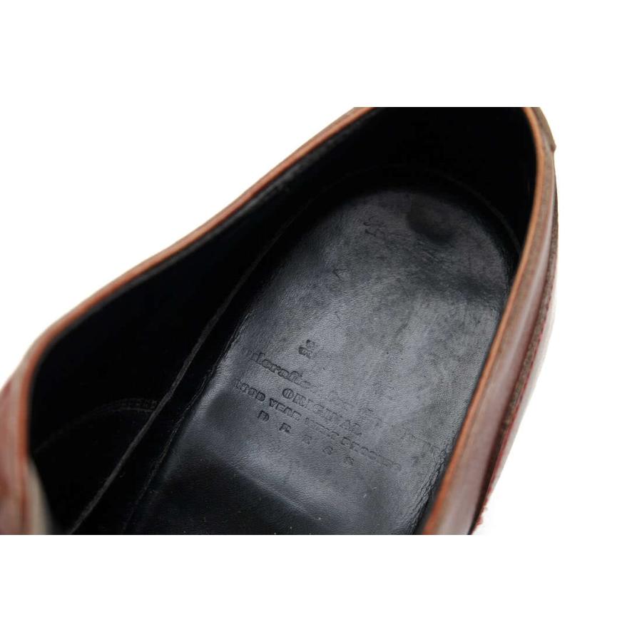 SANYO YAMACHO 三陽山長 ビジネスシューズ 牛革 Vチップ スプリット