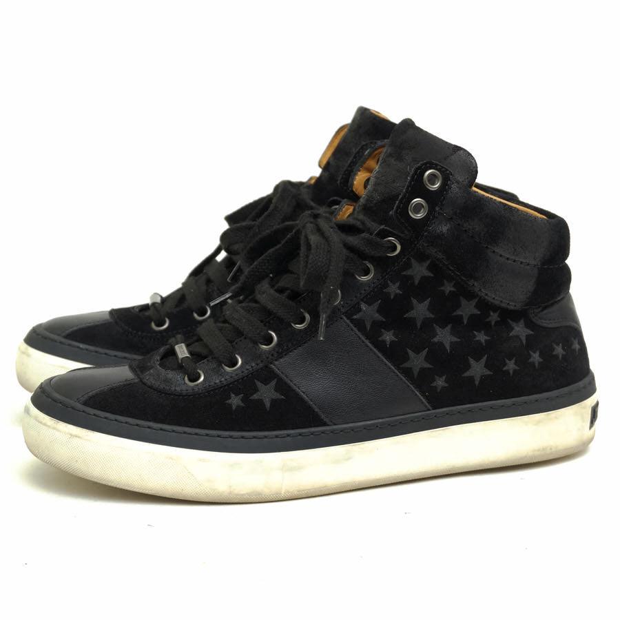 JIMMY CHOO（ジミーチュウ） ハイカットスニーカー BELGRAVIA 牛革 