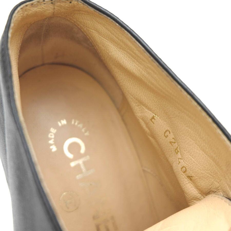 CHANEL（シャネル） ブーティ G28406 レースアップブーツ 牛革 カーフ