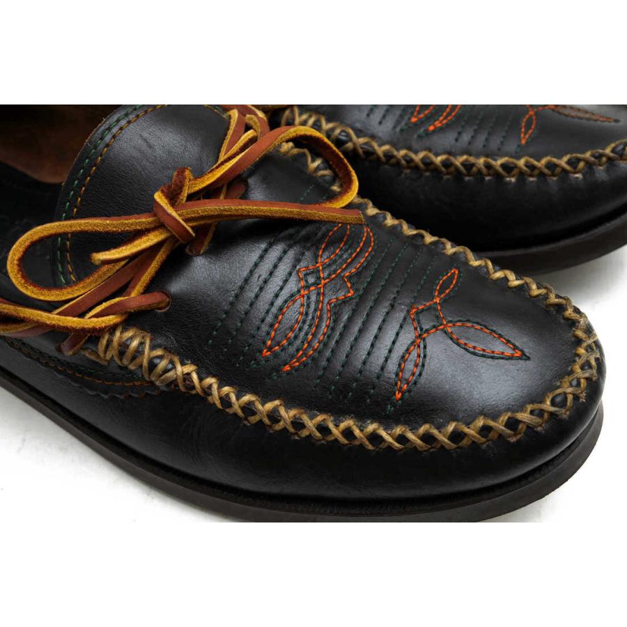 YUKETEN ユケテン デッキシューズ 牛革 WESTERN モカシン スリッポン