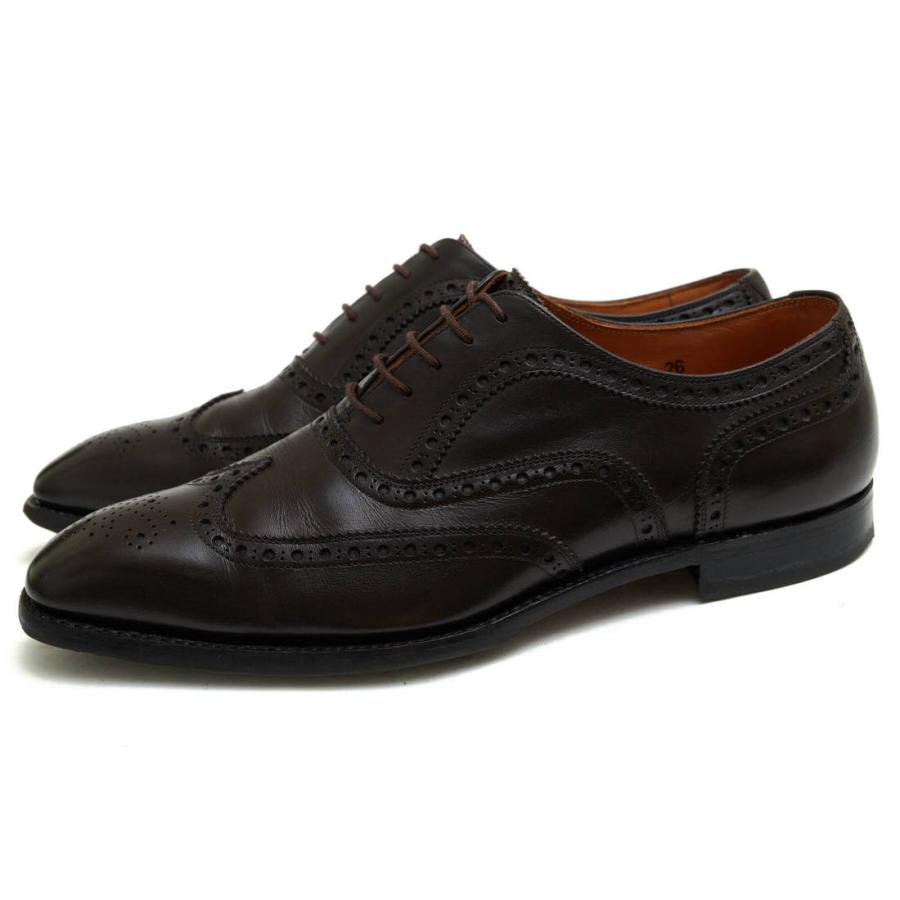 スコッチグレイン】1715BL アバンス ウィングチップ 24cm