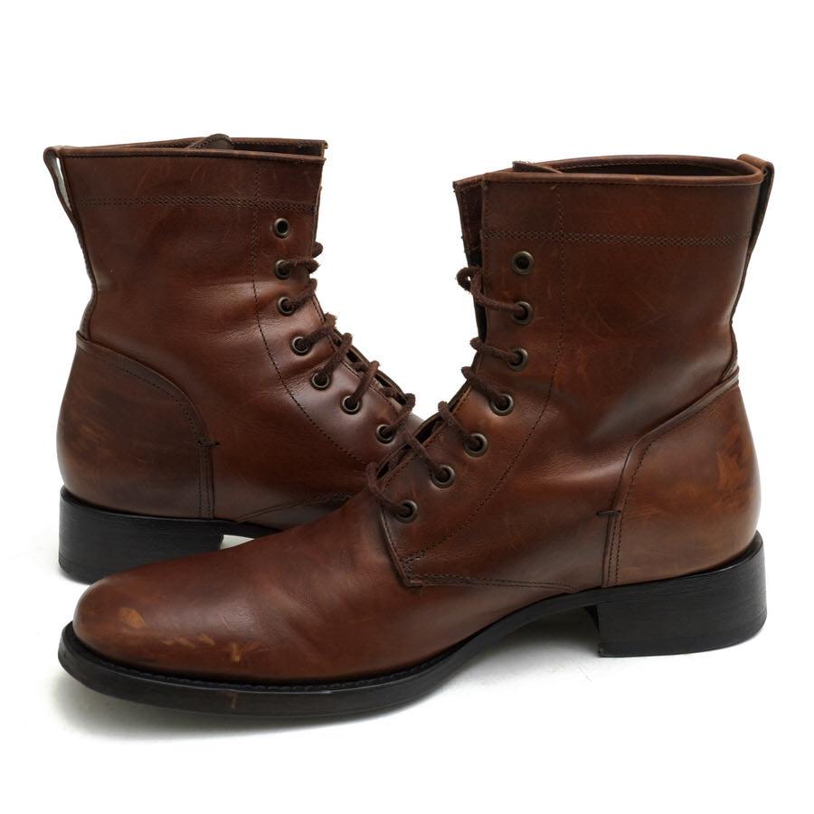 BUTTERO（ブッテロ） レースアップブーツ B1101 牛革 BROKEラスト