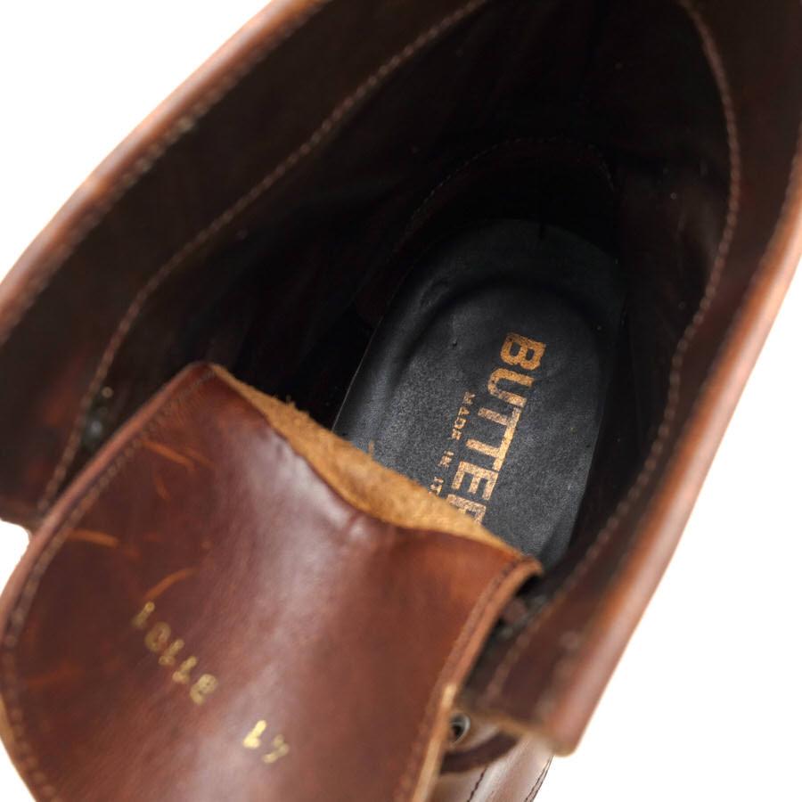 BUTTERO（ブッテロ） レースアップブーツ B1101 牛革 BROKEラスト