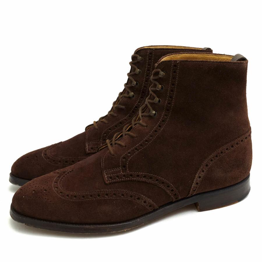 CROCKETT＆JONES クロケット＆ジョーンズ レースアップブーツ 9677 