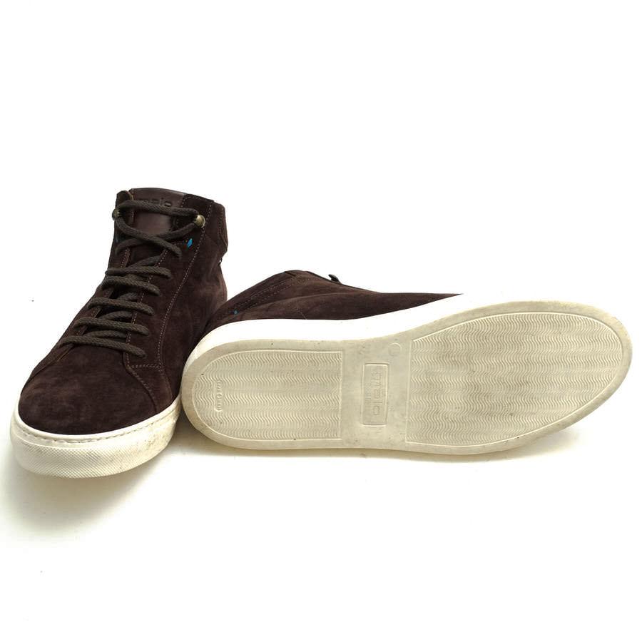 malo マロ ハイカットスニーカー UP1085 牛革 : Desir Yahoo  