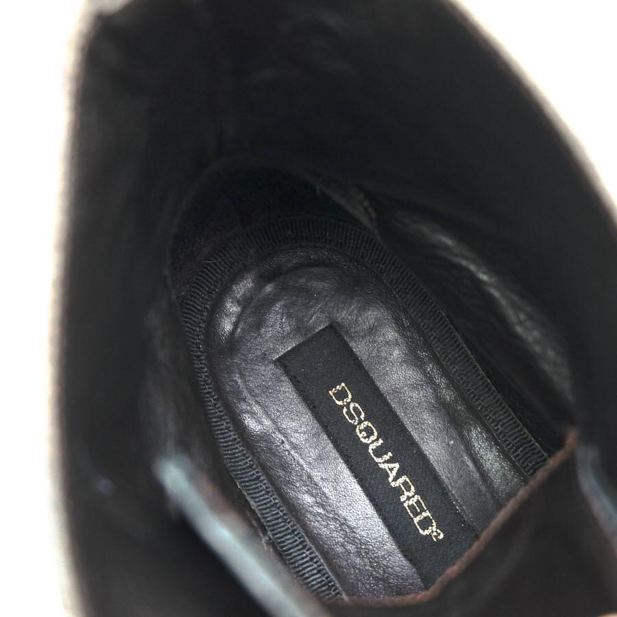 DSQUARED2（ディースクエアード） レースアップブーツ 牛革 カーフ