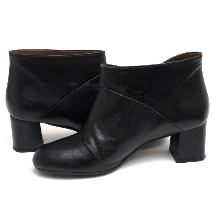 MARNI（マルニ） ブーティ ショートブーツ 牛革 カーフ チャンキー