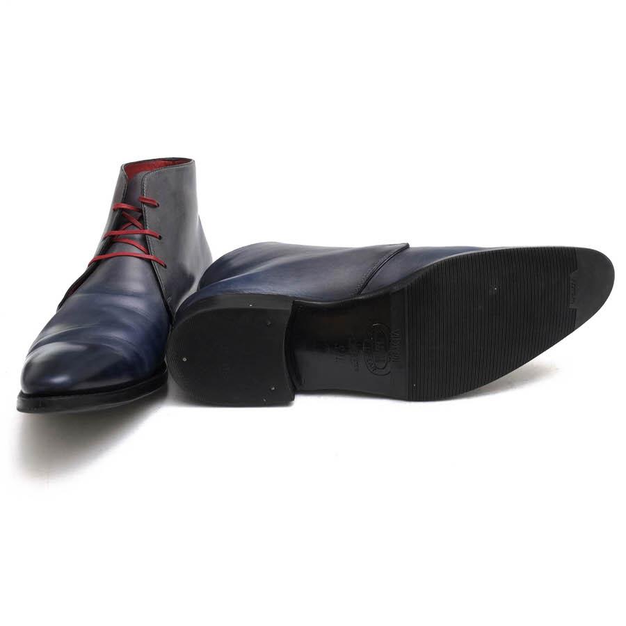 SILVANO SASSETTI シルバノ サセッティ チャッカブーツ 牛革 カーフ