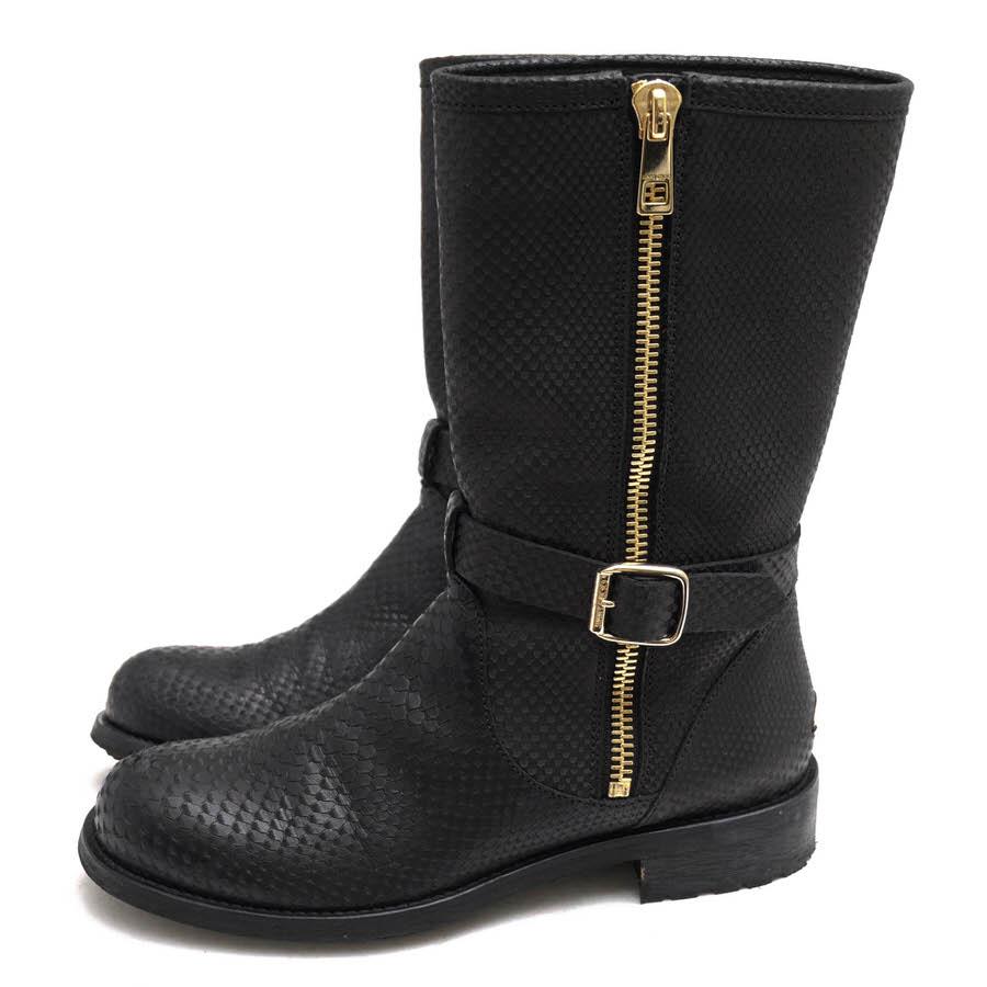 JIMMY CHOO Jimmy Choo ジミーチュウ エンジニアブーツ Durum ミドル丈 