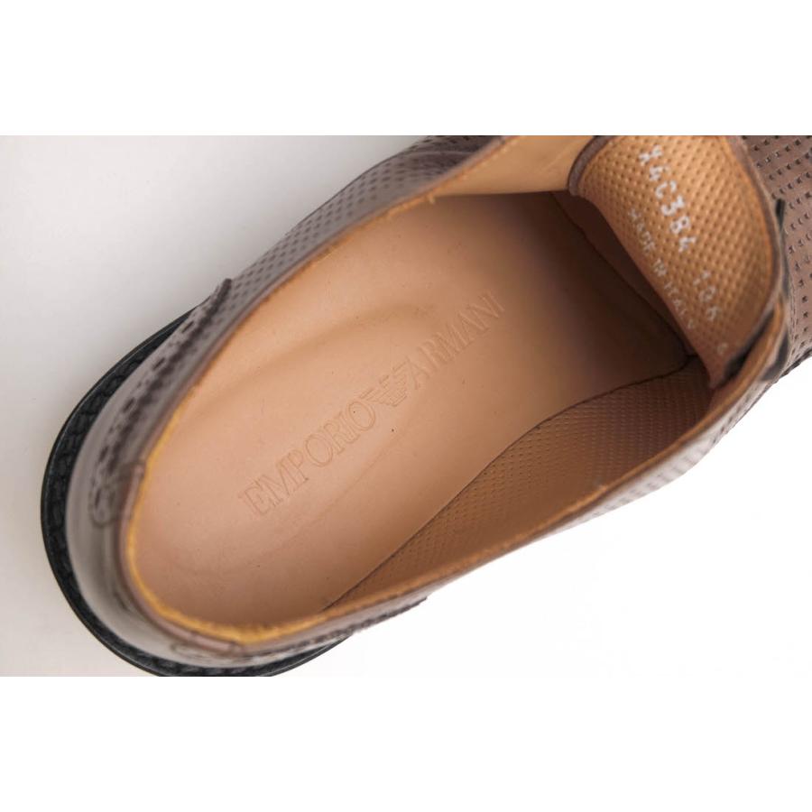 ARMANI（アルマーニ） EMPORIO ARMANI ビジネスシューズ X4C384 牛革