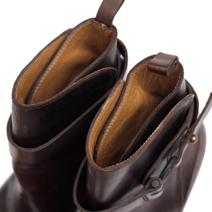 ○サルトル SARTORE バケッタレザー 牛革 ショートブーツ ベルト ハイヒール レディース 【中古】 中古 SARTORE（サルトル） ショートブーツ バケッタレザー 牛革 ベルト