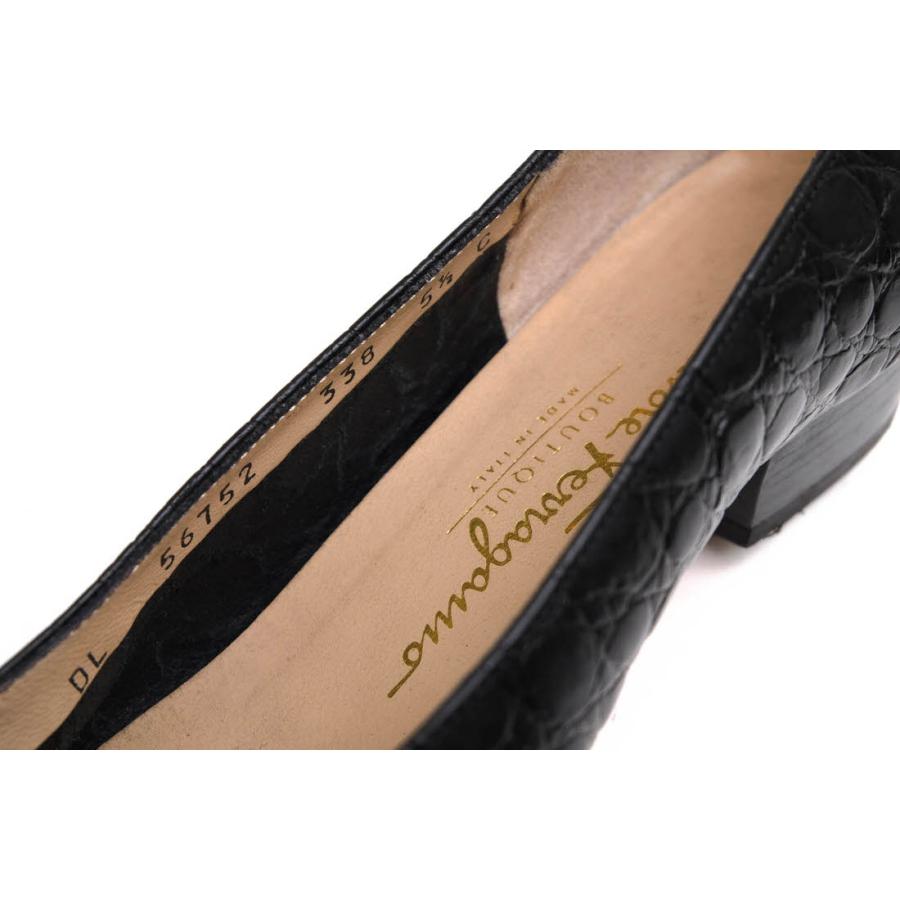 Salvatore Ferragamo フェラガモ パンプス DL 56752 388 牛革 フラット Salvatore Ferragamo フェラガモ パンプス DL 56752 388 牛革 フラット
