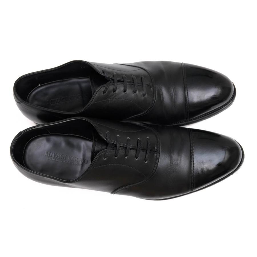 miyagikogyo 宮城興業 ビジネスシューズ No.100 Cap Toe Oxford 牛革 
