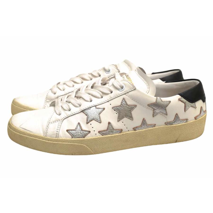 サンローランパリ　スターパッチグリッターローカットスニーカー Yves Saint Laurent YVES SAINT LAURENT サンローラン