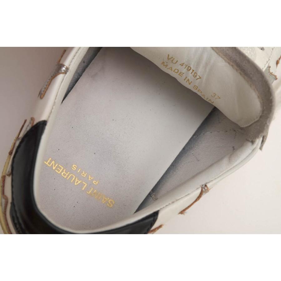 サンローランパリ　スターパッチグリッターローカットスニーカー Yves Saint Laurent YVES SAINT LAURENT サンローラン