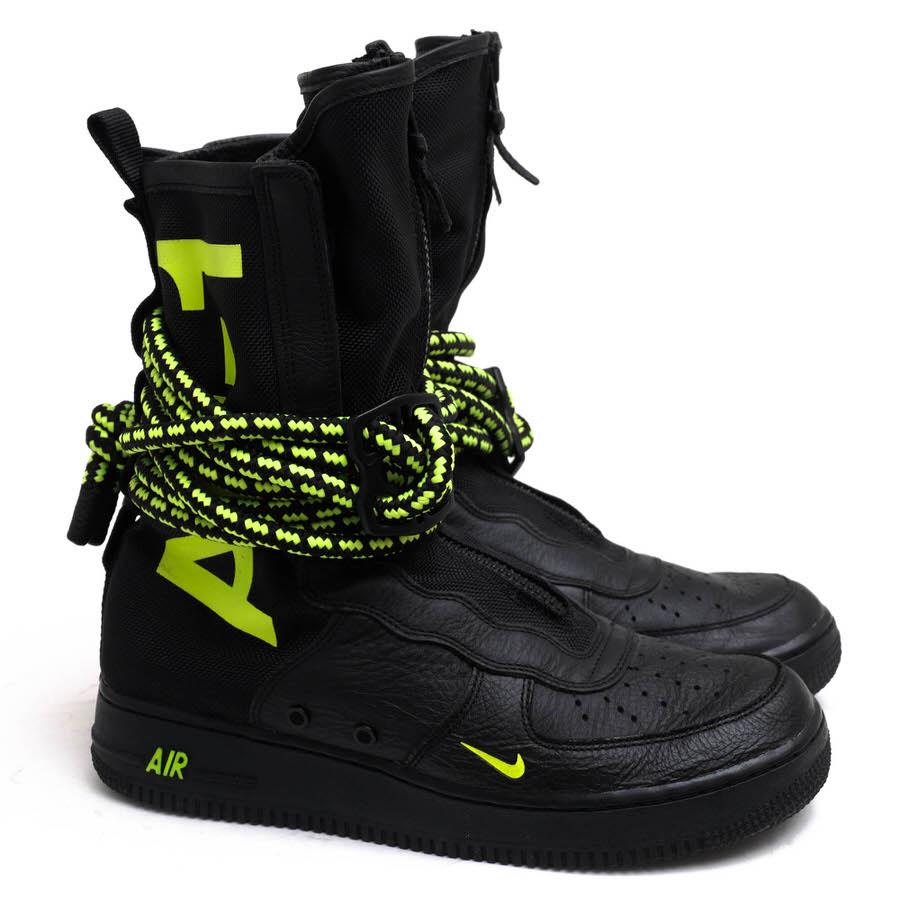 sf air force 1 high black volt