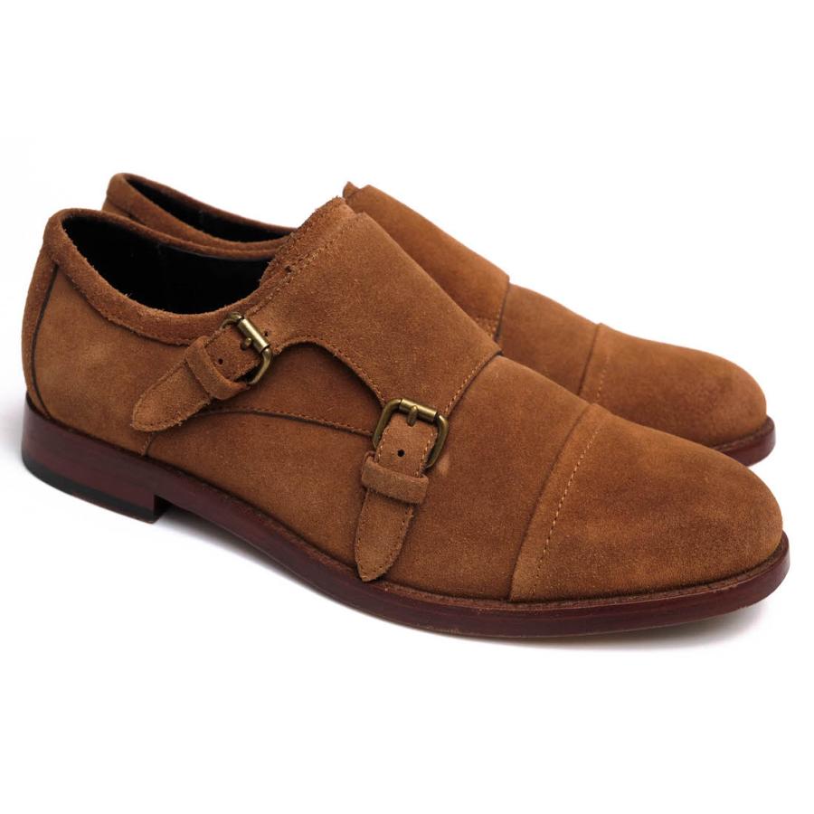 COACH コーチ ビジネスシューズ Q6576 ALEXANDER 牛革 ダブルモンク