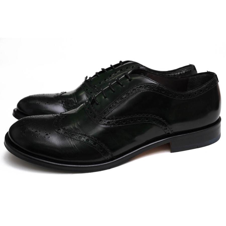 POLLINI ポリーニ ビジネスシューズ 牛革 フルブローグ ウイングチップ 