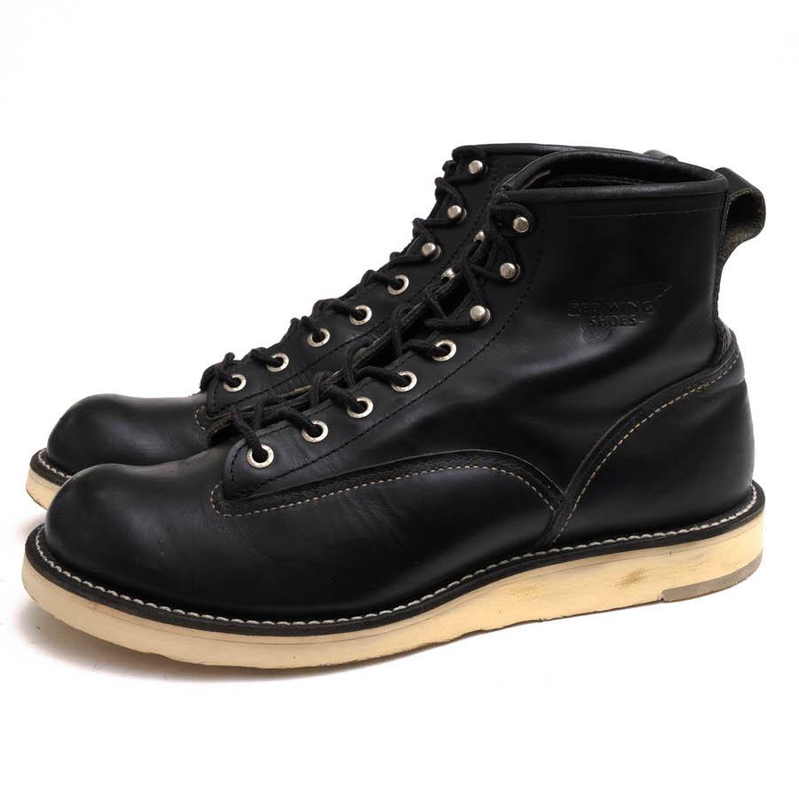 Red Wing レッドウィング ワークブーツ 2913 6inch Lineman Boots ラインマン Black Chrome Leather ブラッククロームレザー T2777 Desir Yahoo ショッピング店 通販 Yahoo ショッピング