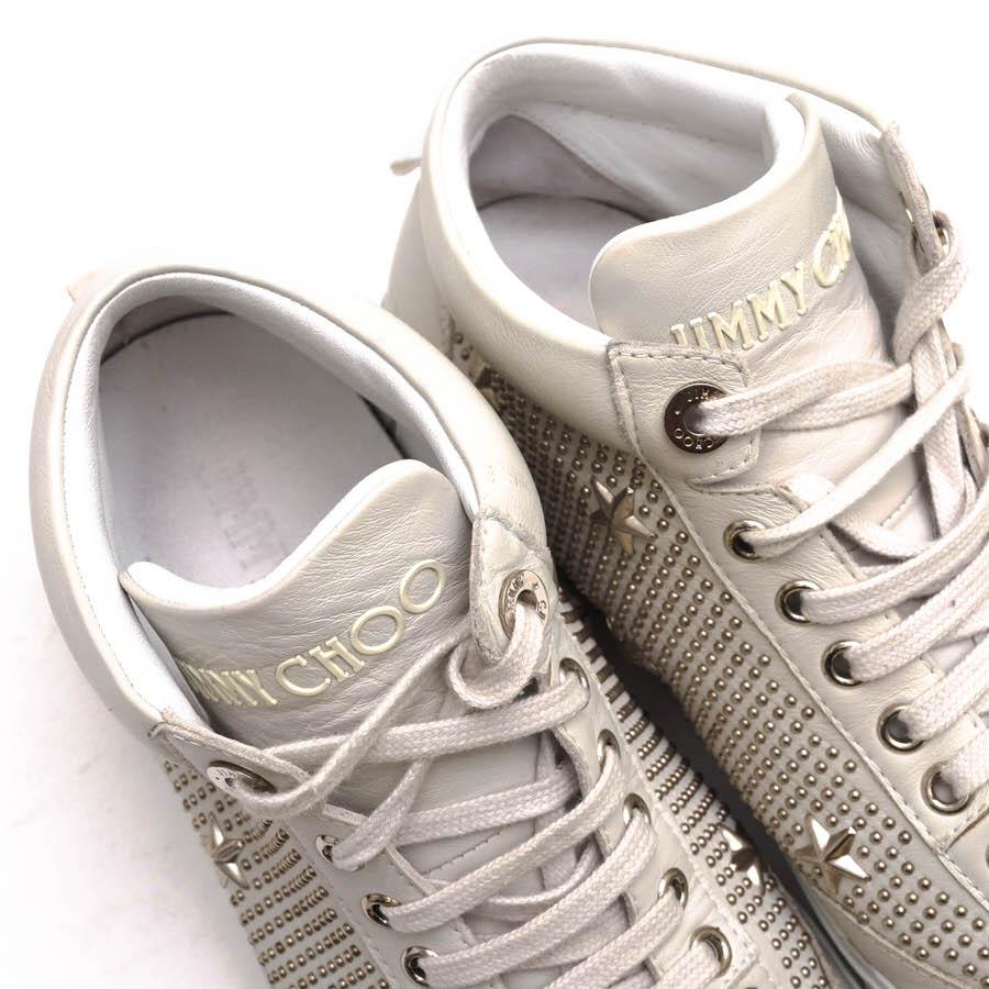 JIMMY CHOO（ジミーチュウ） ハイカットスニーカー VARLEY カーフ 牛革 