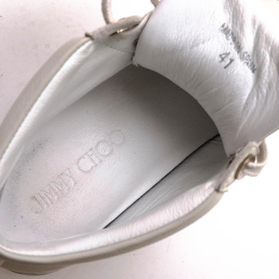 JIMMY CHOO（ジミーチュウ） ハイカットスニーカー VARLEY カーフ 牛革