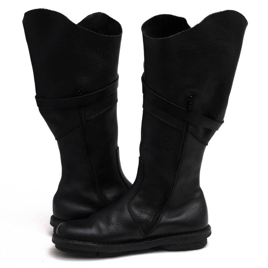 trippen（トリッペン） ロングブーツ WARRIOR 牛革 サイドジップ