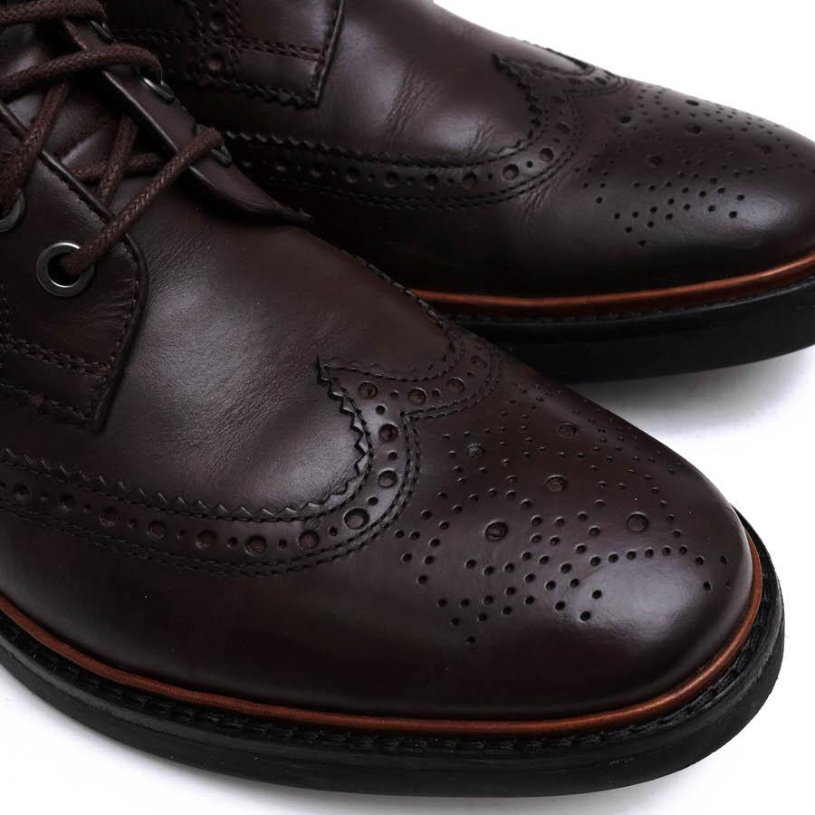 COACH コーチ レースアップブーツ G1057 Bryant Wingboot 牛革 カーフ 