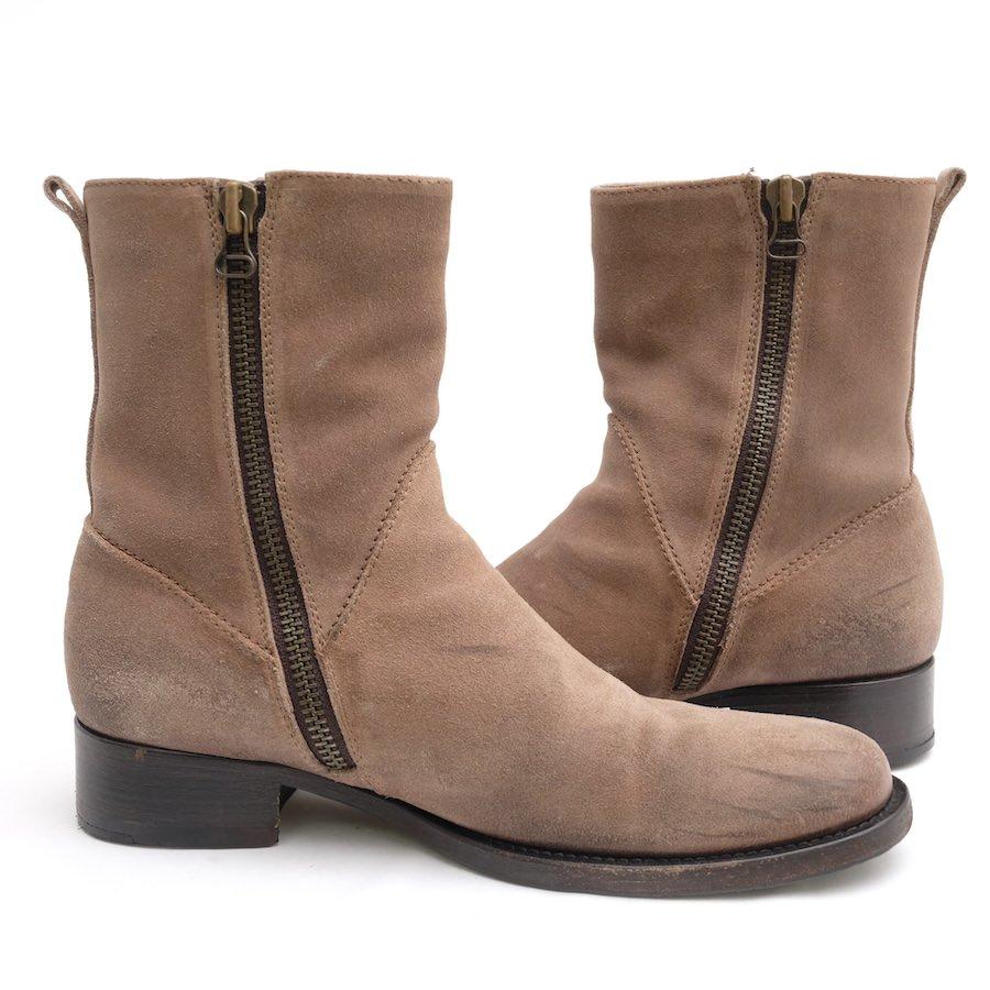 BUTTERO（ブッテロ） サイドジップブーツ B1117 BROKE 牛革 プレーン