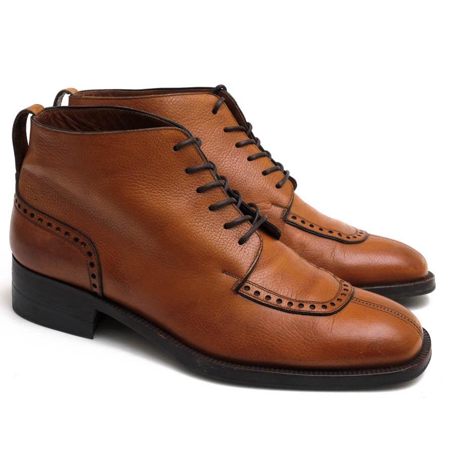 FRATELLI ROSSETTI フラテッリ ロセッティ レースアップブーツ 牛革