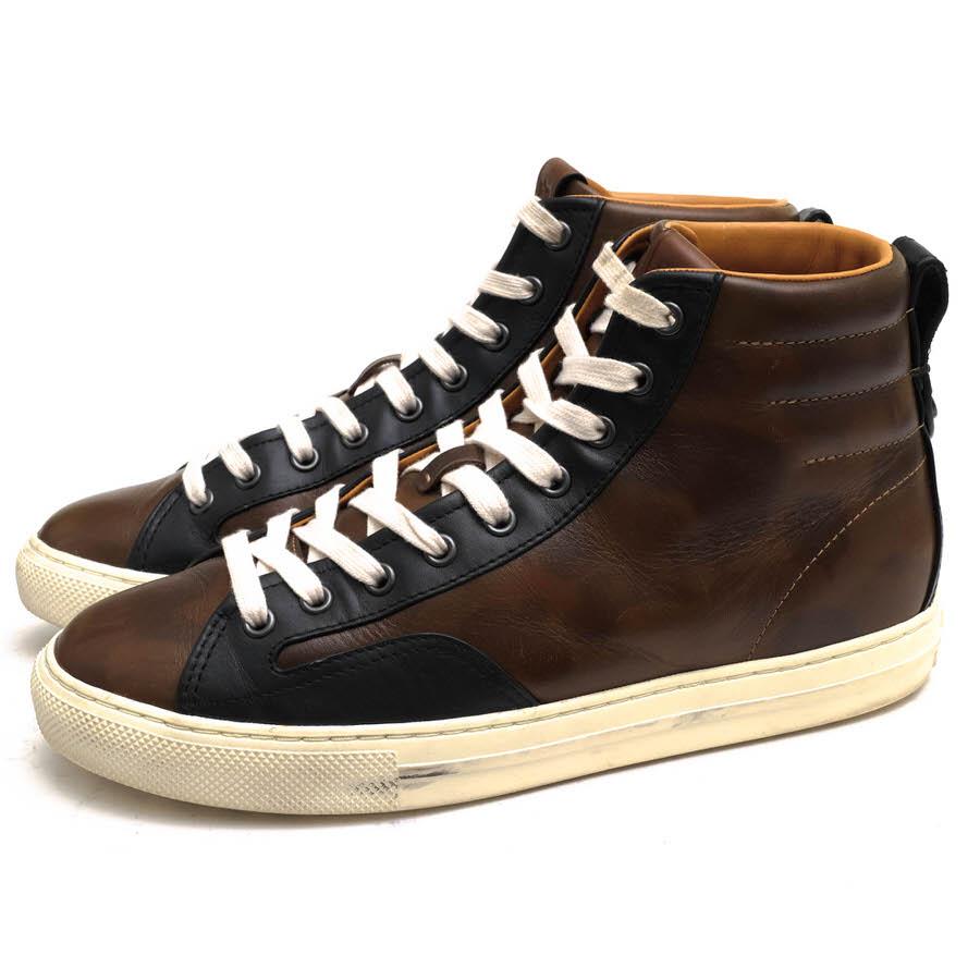 ○コーチ COACH 牛革 カーフ ハイカットスニーカー C227 Wild Beast High Top ワイルドビースト  メンズ 【中古】 中古 COACH（コーチ） ハイカットスニーカー C227 Wild Beast High Top