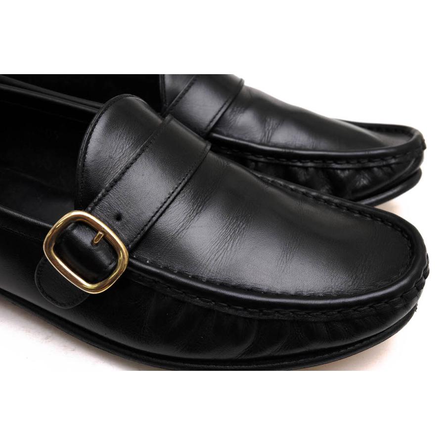 【超美品】UNITED ARROWS ブラックローファー UNITED ARROWS（ユナイテッドアローズ） ローファー コインローファー