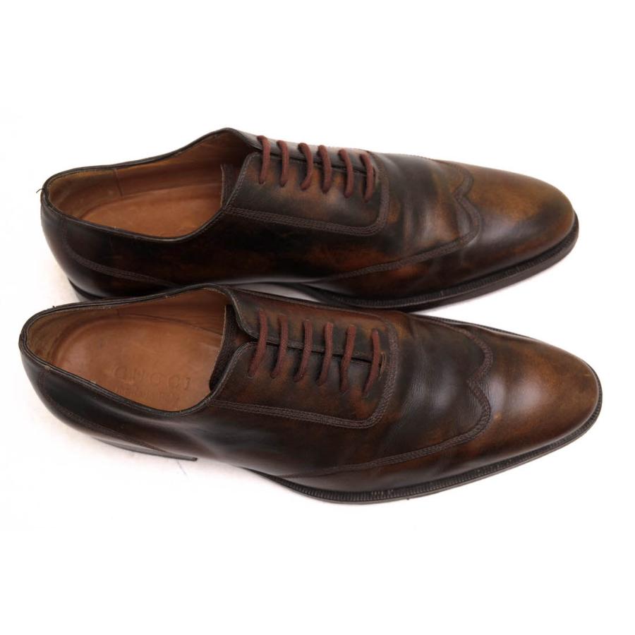 GUCCI（グッチ） ビジネスシューズ 105863 牛革 カーフ アンティーク