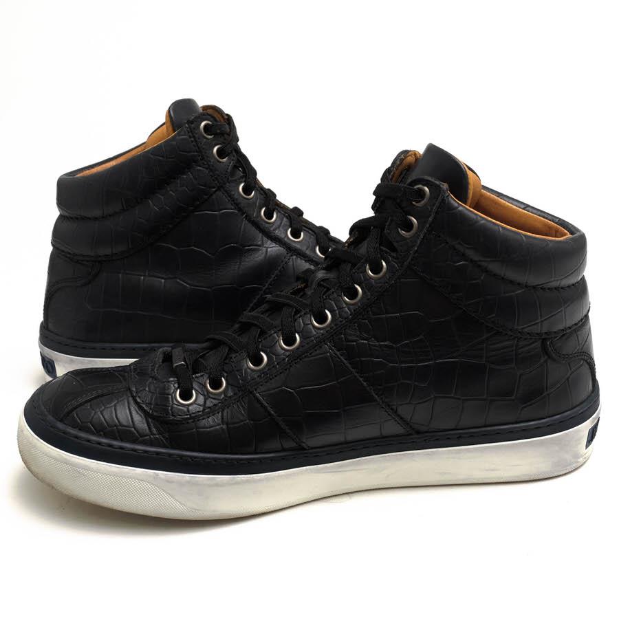 JIMMY CHOO（ジミーチュウ） ハイカットスニーカー BELGRAVIA 牛革