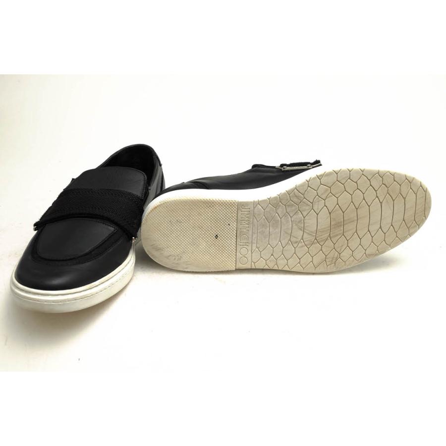 JIMMY CHOO（ジミーチュウ） ローカットスニーカー カーフ 牛革