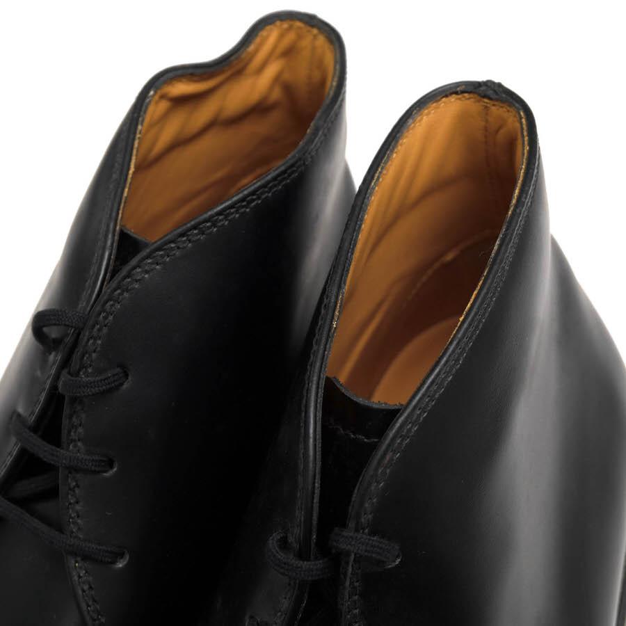 【美品】Tod's トッズ 【27.5】 レザー チャッカブーツ ブラック TOD'S トッズ チャッカブーツ 牛革 カーフ ラバーソール