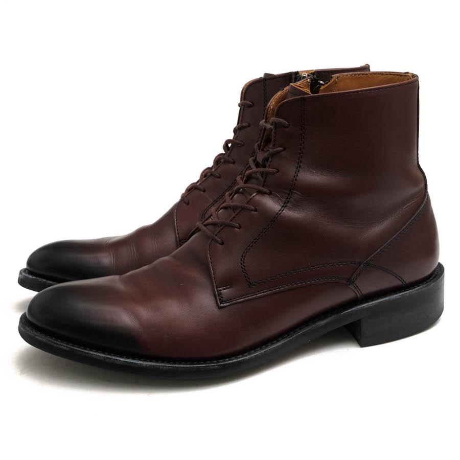 REGAL（リーガル） レースアップブーツ 418R キップ 牛革 プレーントゥ