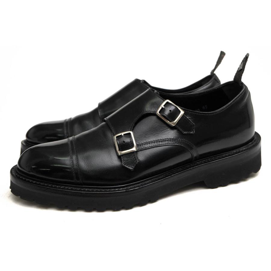 WH ダブルエイチ ビジネスシューズ WHS-0300 Double Monk Strap Shoes